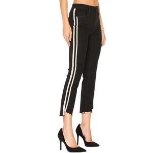 MOTHER x REVOLVE The Insider Crop Step Fray in Guilty Racer